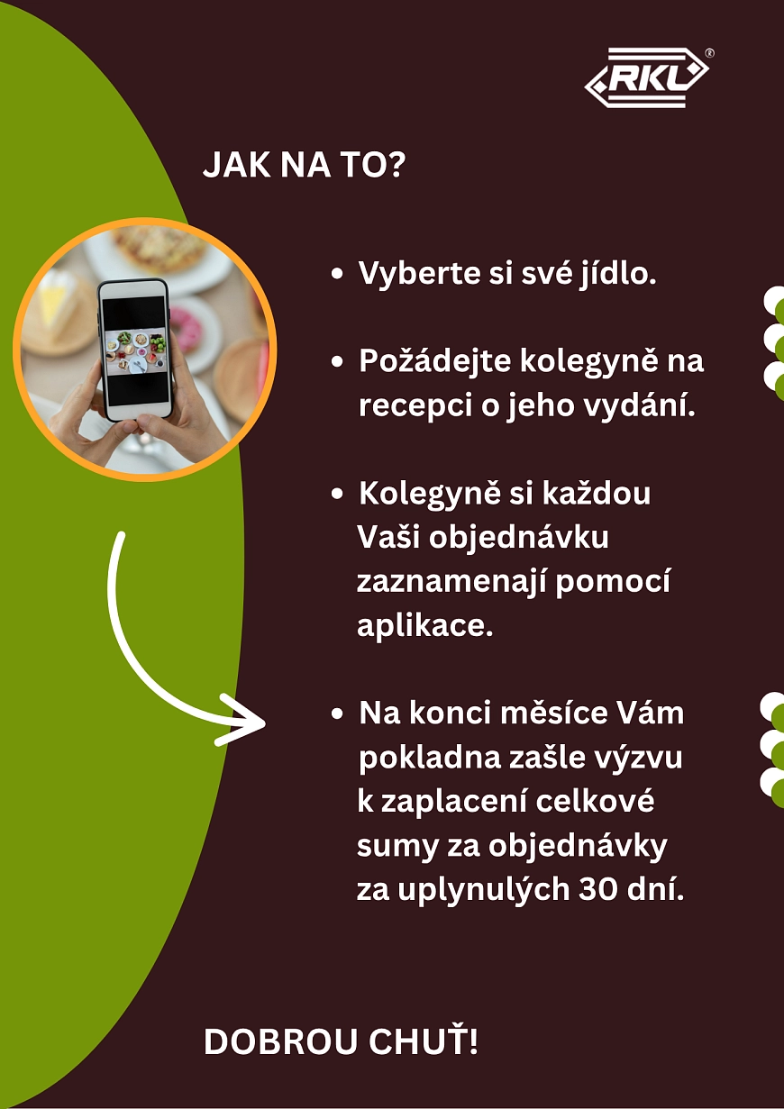 Návod na vytvoření objednávky UGO Nabídka jídel za zvýhodněné ceny